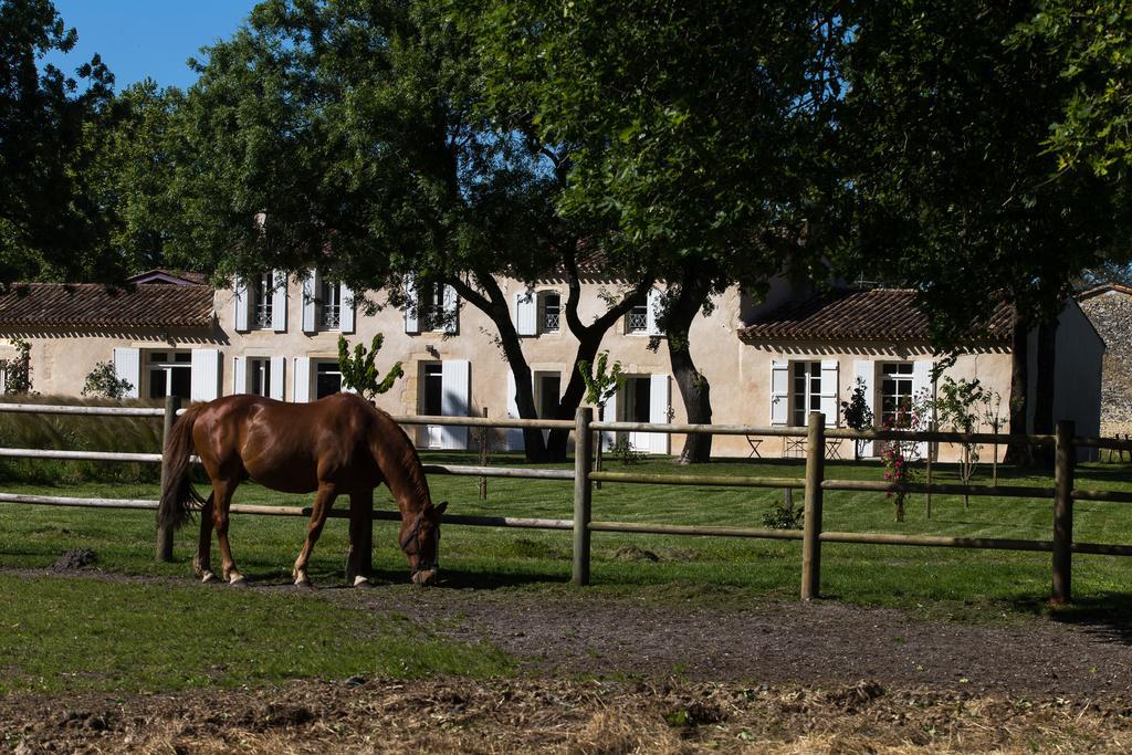 מלון Castelnau-de-Médoc Les Cinq Sens Du Chateau Mayne Lalande מראה חיצוני תמונה