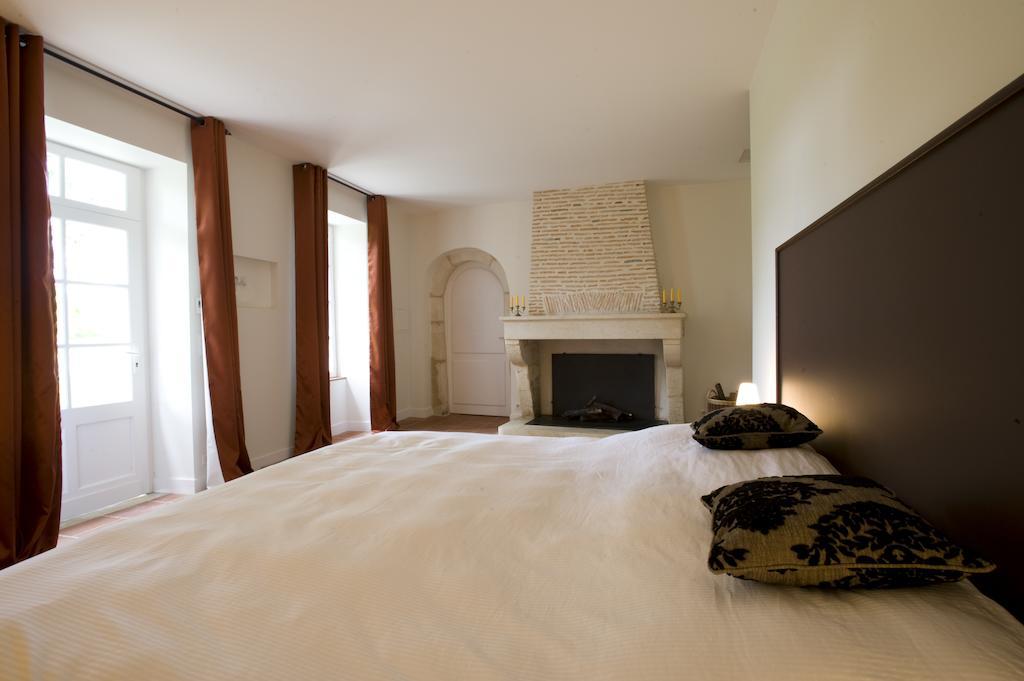 מלון Castelnau-de-Médoc Les Cinq Sens Du Chateau Mayne Lalande חדר תמונה